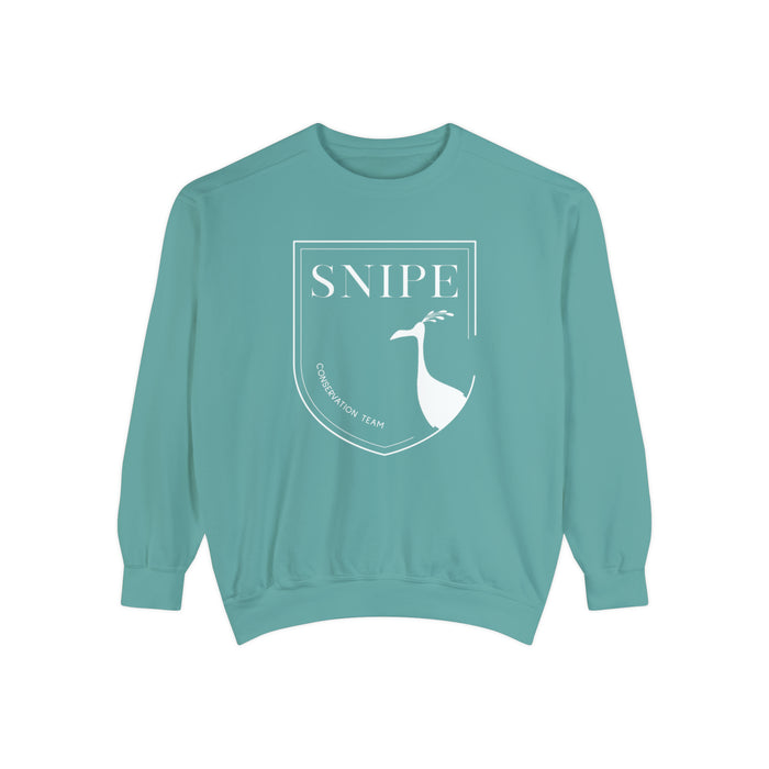 Snipe Conservation Team Comfort Colors Unisex Garment-Dyed Sweatshirt