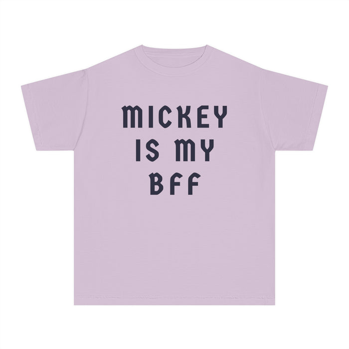 Mickey Is My BFF Comfort Colors Youth Midweight Tee