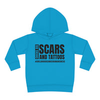 Chicks Dig Scars and Tattoos Toddler Pullover Rabbit Skins Fleece Hoodie