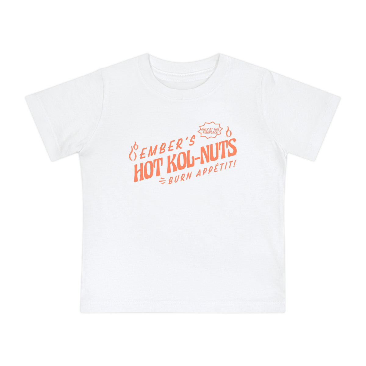 Ember's Hot Kol-Nuts Bella Canvas Baby Short Sleeve T-Shirt