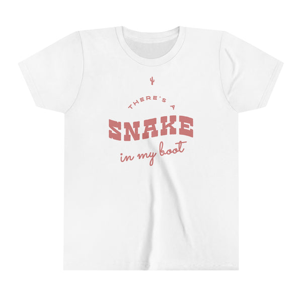 There's A Snake In My Boot Bella Canvas Youth Short Sleeve Tee