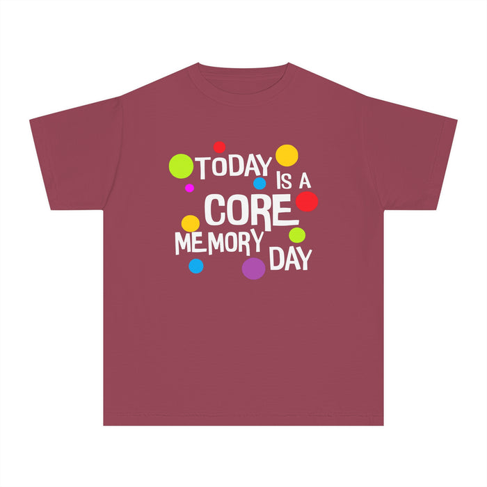 Core Memory Day Comfort Colors Youth Midweight Tee