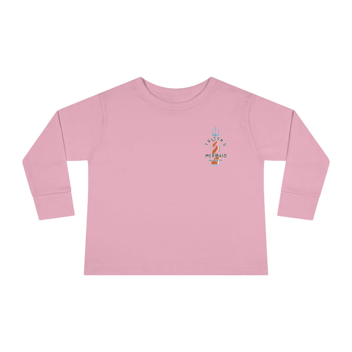 Triton's Mermaid Security Rabbit Skins Toddler Long Sleeve Tee