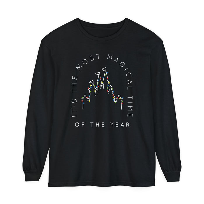 Most Magical Time Of The Year Comfort Colors Unisex Garment-dyed Long Sleeve T-Shirt