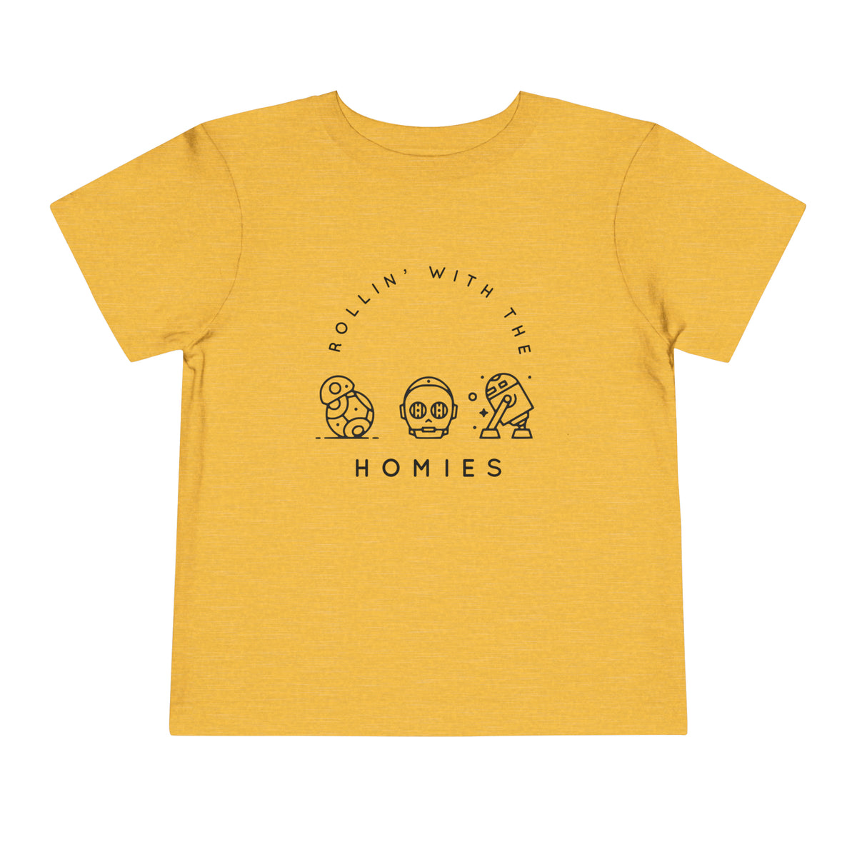 Rollin’ With The Homies Bella Canvas Toddler Short Sleeve Tee