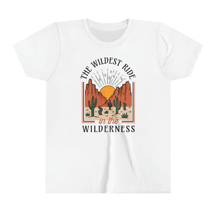 The Wildest Ride In The Wilderness Bella Canvas Youth Short Sleeve Tee