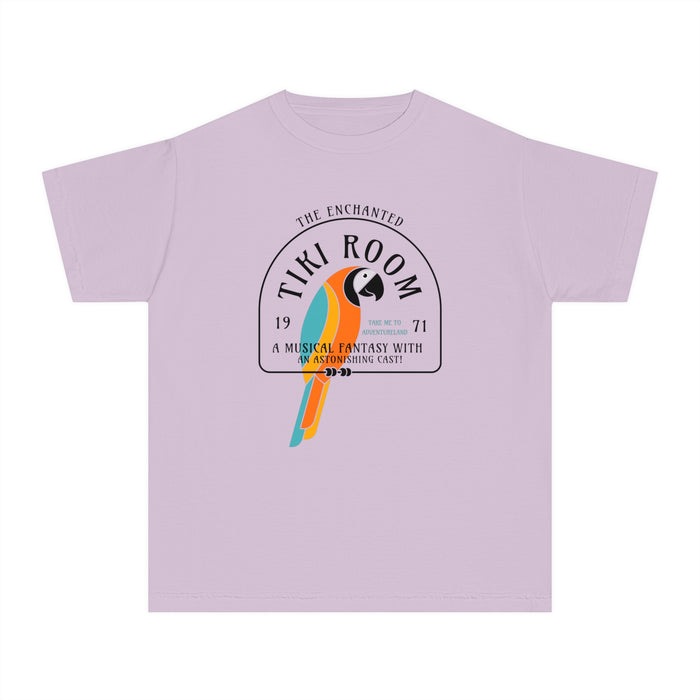 Enchanted Tiki Room Comfort Colors Youth Midweight Tee