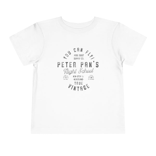 Pan's Flight School Bella Canvas Toddler Short Sleeve Tee