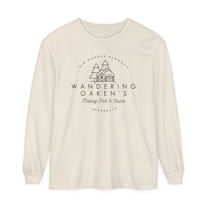 Wandering Oaken’s Trading Post Comfort Colors Unisex Garment-dyed Long Sleeve T-Shirt