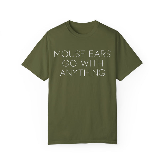 Mouse Ears Go With Anything Comfort Colors Unisex Garment-Dyed T-shirt