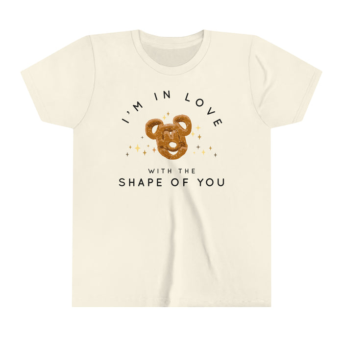 I'm in Love with the Shape of You Bella Canvas Youth Short Sleeve Tee