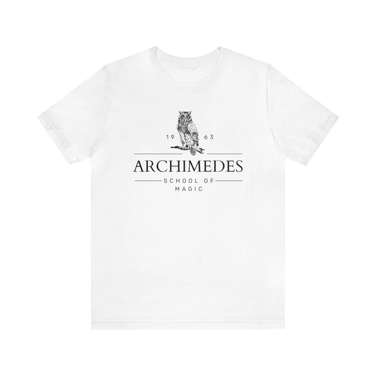 Archimedes School Of Magic Bella Canvas Unisex Jersey Short Sleeve Tee