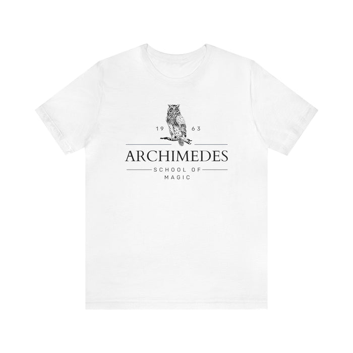 Archimedes School Of Magic Bella Canvas Unisex Jersey Short Sleeve Tee