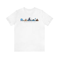 Meet Me At My Happy Place Bella Canvas Unisex Jersey Short Sleeve Tee