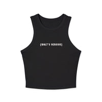 Walt's Version Women's Micro Rib Racer Tank Top