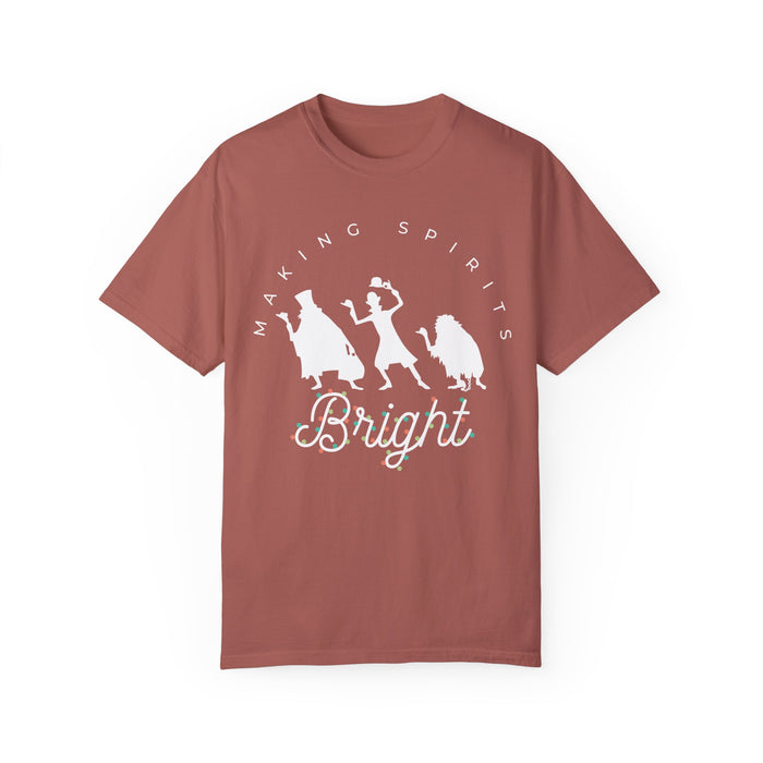 Making Spirits Bright Comfort Colors Unisex Garment-Dyed T-shirt