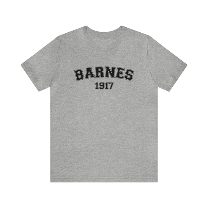 Barnes Bella Canvas Unisex Jersey Short Sleeve Tee