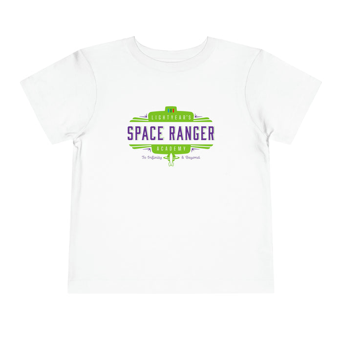 Lightyear's Space Ranger Academy Bella Canvas Toddler Short Sleeve Tee