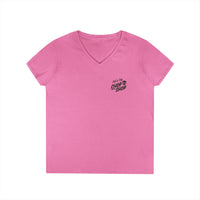 Sid's Toy Chop Shop Ladies' Gildan V-Neck T-Shirt