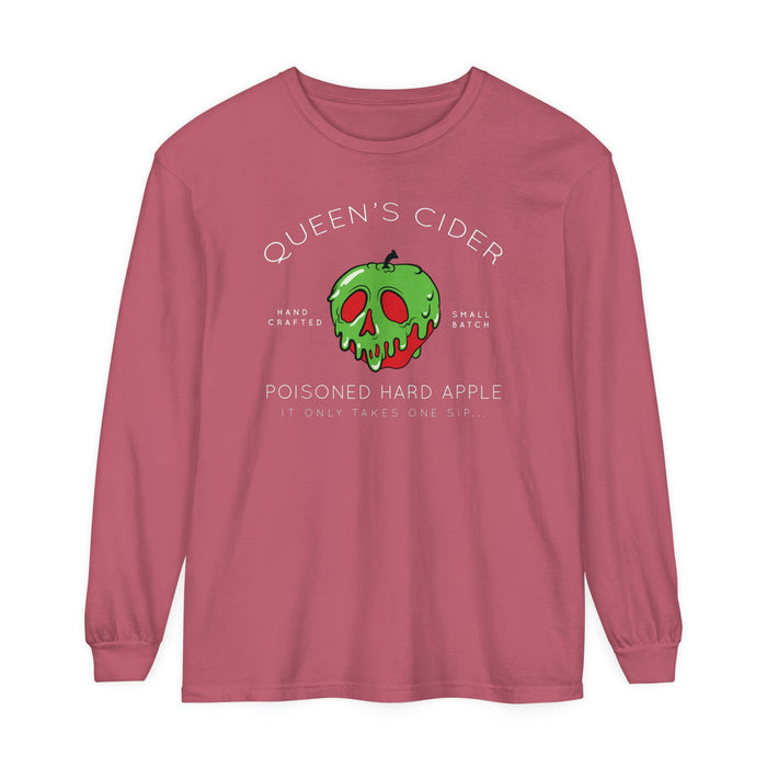 Queen’s Cider Comfort Colors Unisex Garment-dyed Long Sleeve T-Shirt