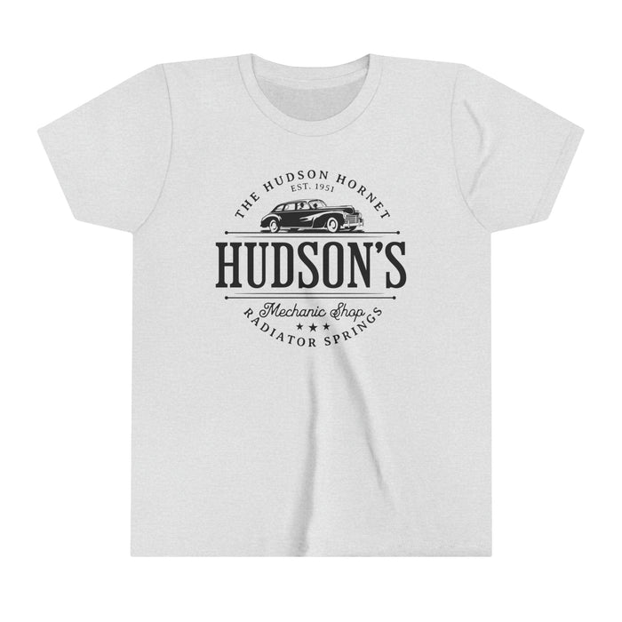 Hudson's Mechanic Shop Bella Canvas Youth Short Sleeve Tee