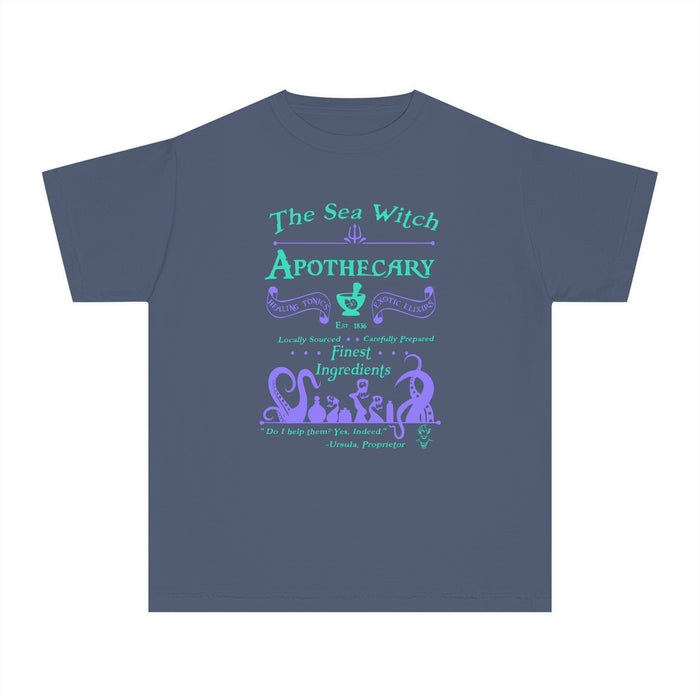 Sea Witch Apothecary Comfort Colors Youth Midweight Tee