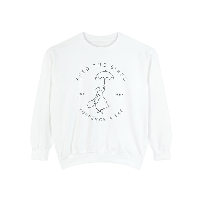 Feed The Birds Comfort Colors Unisex Garment-Dyed Sweatshirt