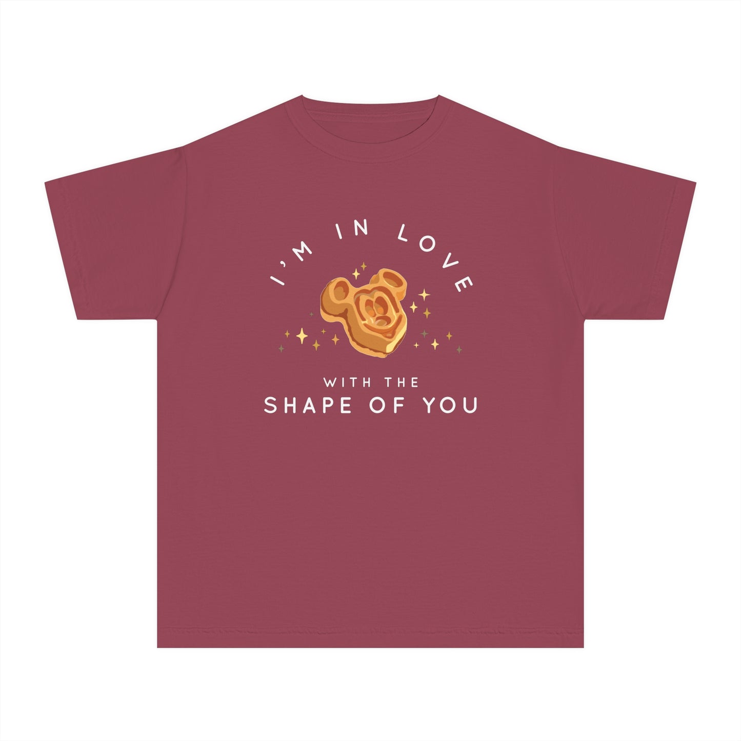 I'm in Love with the Shape of You Comfort Colors Youth Midweight Tee