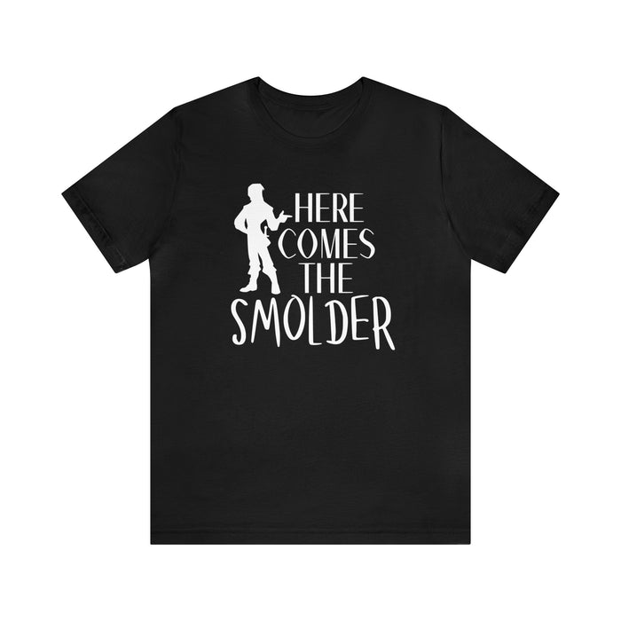 Here Comes The Smolder Bella Canvas Unisex Jersey Short Sleeve Tee