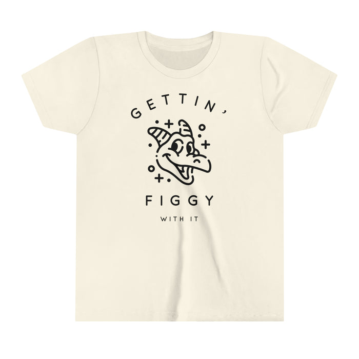 Gettin' Figgy With It Bella Canvas Youth Short Sleeve Tee