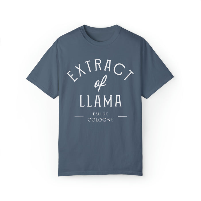 Extract of Llama Comfort Colors Unisex Garment-Dyed T-shirt