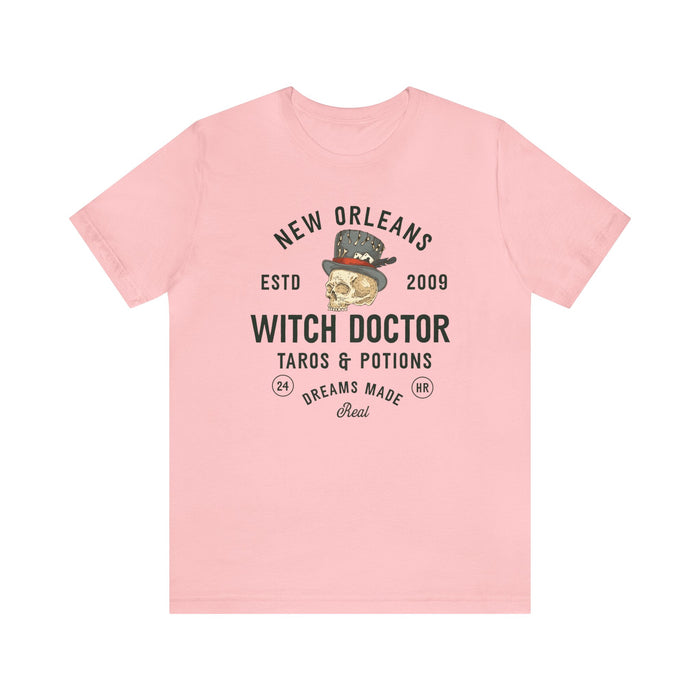 New Orleans Witch Doctor Bella Canvas Unisex Jersey Short Sleeve Tee