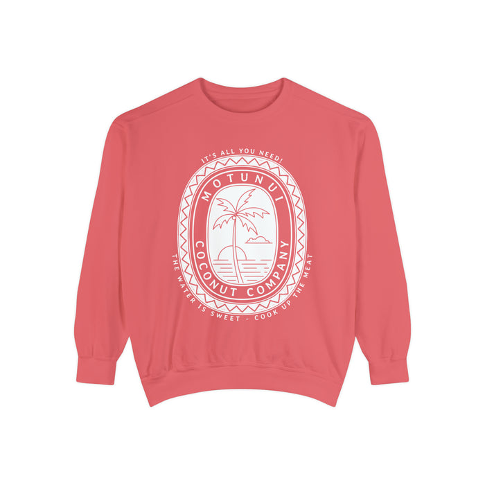 Motunui Coconut Company Comfort Colors Unisex Garment-Dyed Sweatshirt