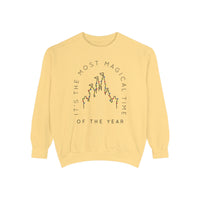 Most Magical Time Of The Year Comfort Colors Unisex Garment-Dyed Sweatshirt