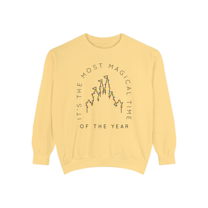 Most Magical Time Of The Year Comfort Colors Unisex Garment-Dyed Sweatshirt