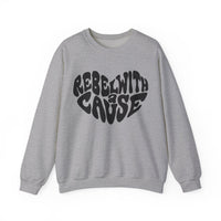 Rebel With A Cause Unisex Heavy Blend™ Crewneck Sweatshirt