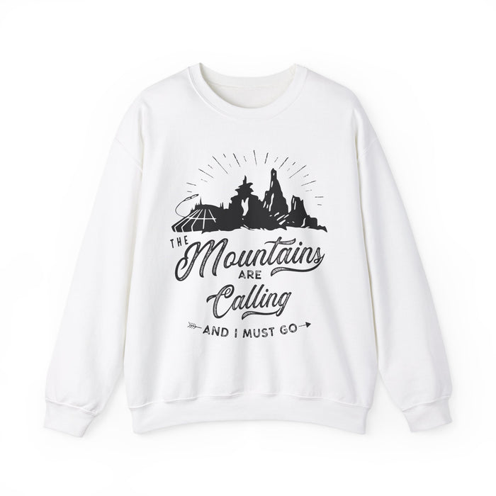 The Mountains Are Calling Gildan Unisex Heavy Blend™ Crewneck Sweatshirt