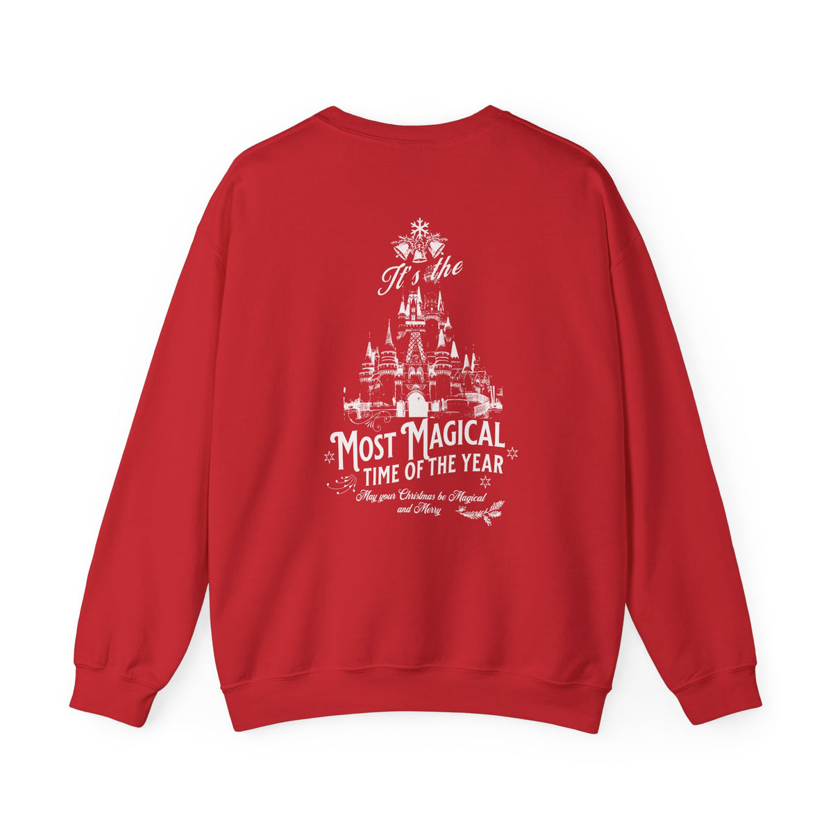 It's The Most Magical Time of the Year Castle Comfort Colors Unisex Garment-dyed Long Sleeve T-Shirt