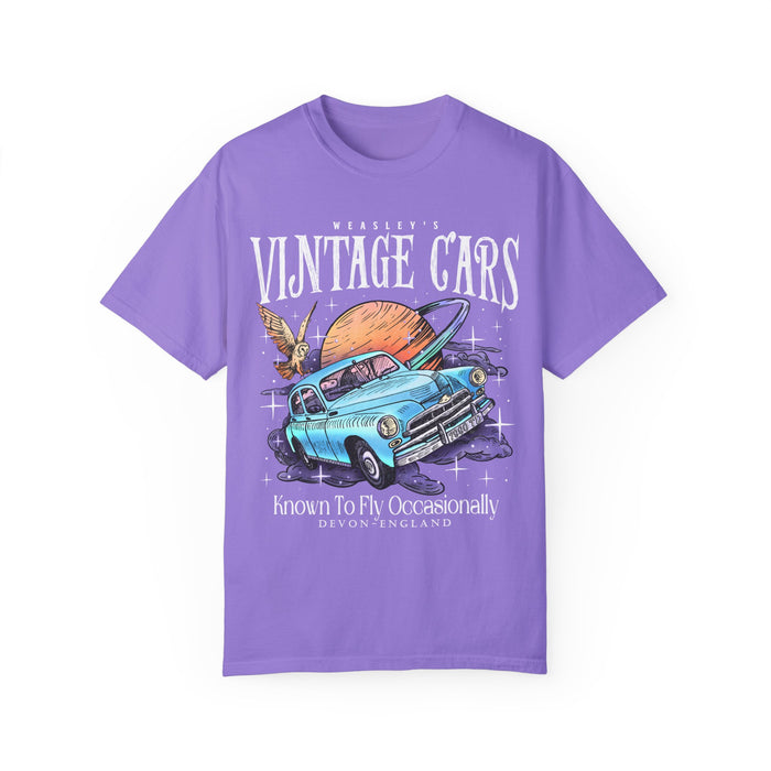 Weasley's Vintage Cars Comfort Colors Unisex Garment-Dyed T-shirt