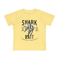 Shark Bait Hoo Haha Bella Canvas Baby Short Sleeve T-Shirt
