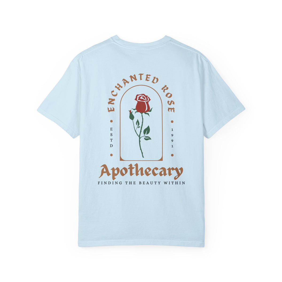 Enchanted Rose Apothecary Room Comfort Colors Unisex Garment-Dyed T-shirt