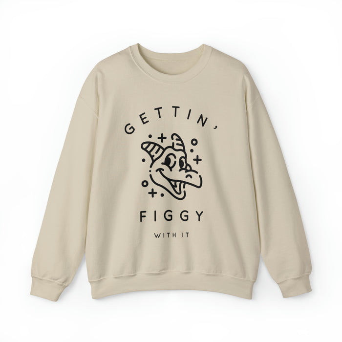 Gettin' Figgy With It Gildan Unisex Heavy Blend™ Crewneck Sweatshirt