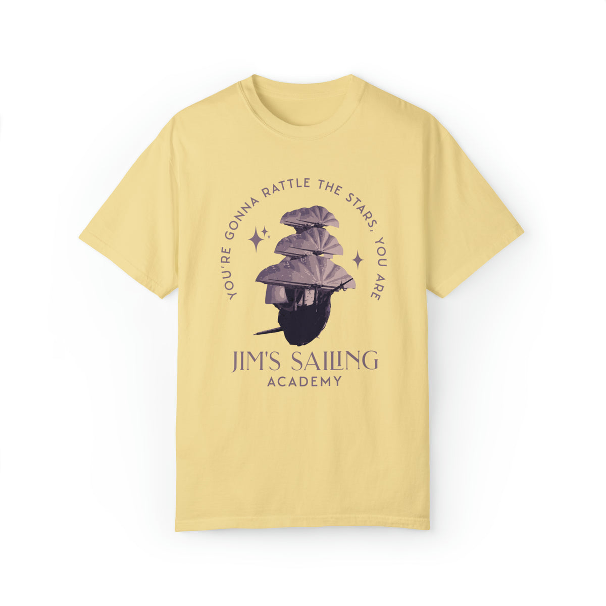 Jim's Sailing Academy Comfort Colors Unisex Garment-Dyed T-shirt