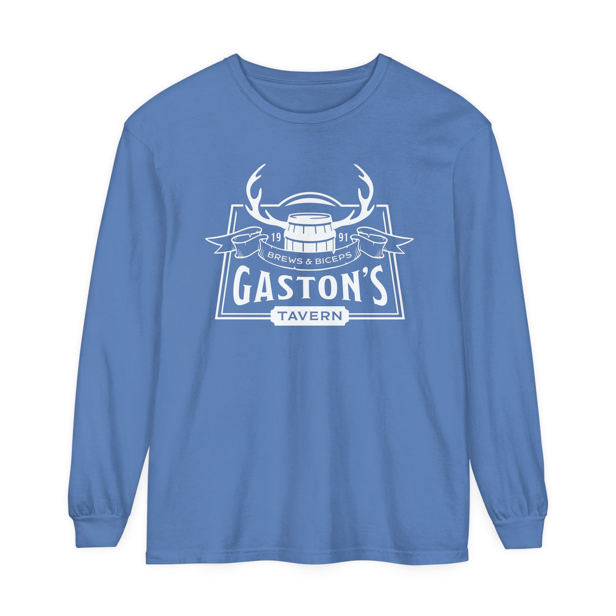 Gaston’s Tavern Comfort Colors Unisex Garment-dyed Long Sleeve T-Shirt