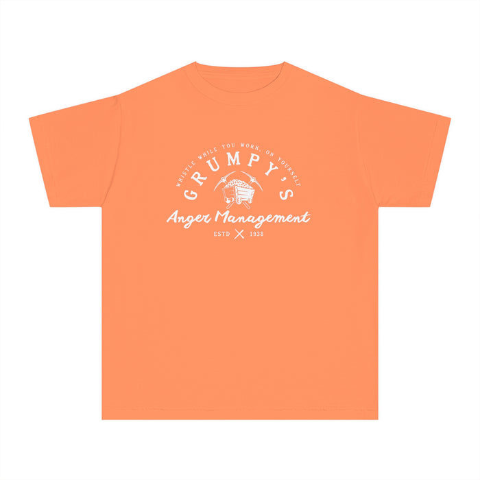 Grumpy’s Anger Management Comfort Colors Youth Midweight Tee