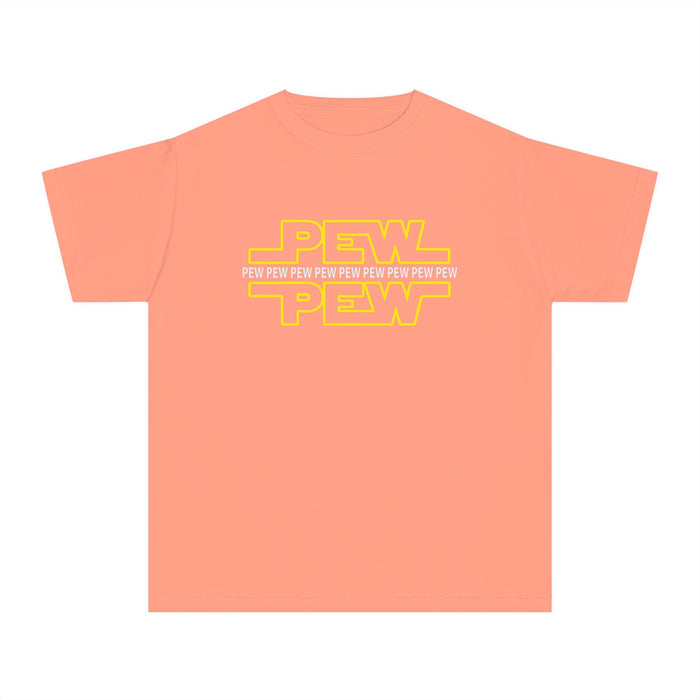 PEW PEW PEW Comfort Colors Youth Midweight Tee