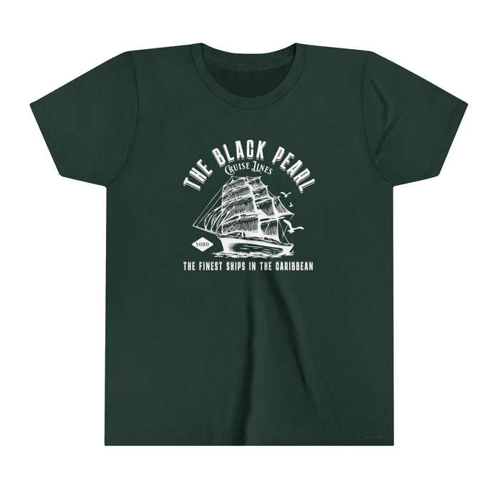 Black Pearl Cruise Lines Bella Canvas Youth Short Sleeve Tee