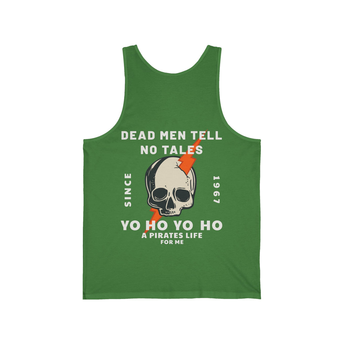 Dead Men Tell No Tales Bella Canvas Unisex Jersey Tank