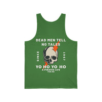 Dead Men Tell No Tales Bella Canvas Unisex Jersey Tank