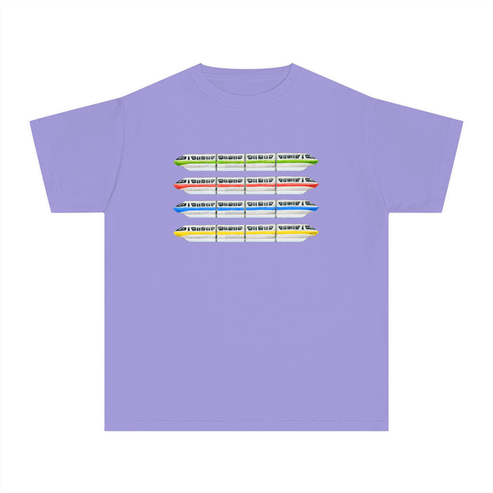 Monorails Comfort Colors Youth Midweight Tee